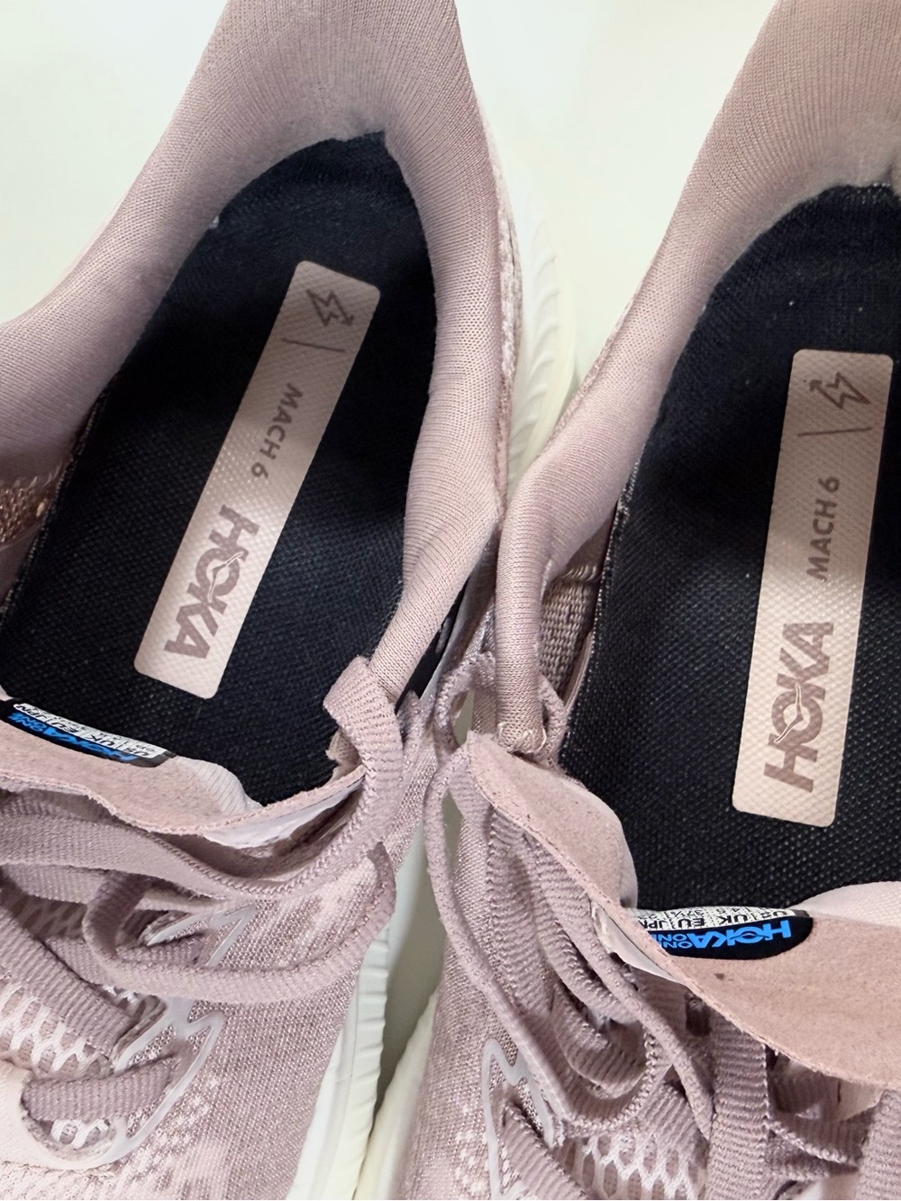 Hoka One One Mach 6 Women's Running Shoes Cosmic Pearl Pink Size 6B - Picture 11 of 15